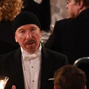 The Edge på Nobelmiddagen.