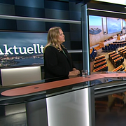 Ida Gabrielsson i studion.