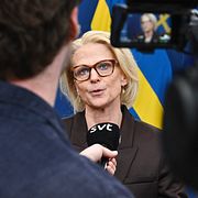 Finansminister Elisabeth Svantesson (M).