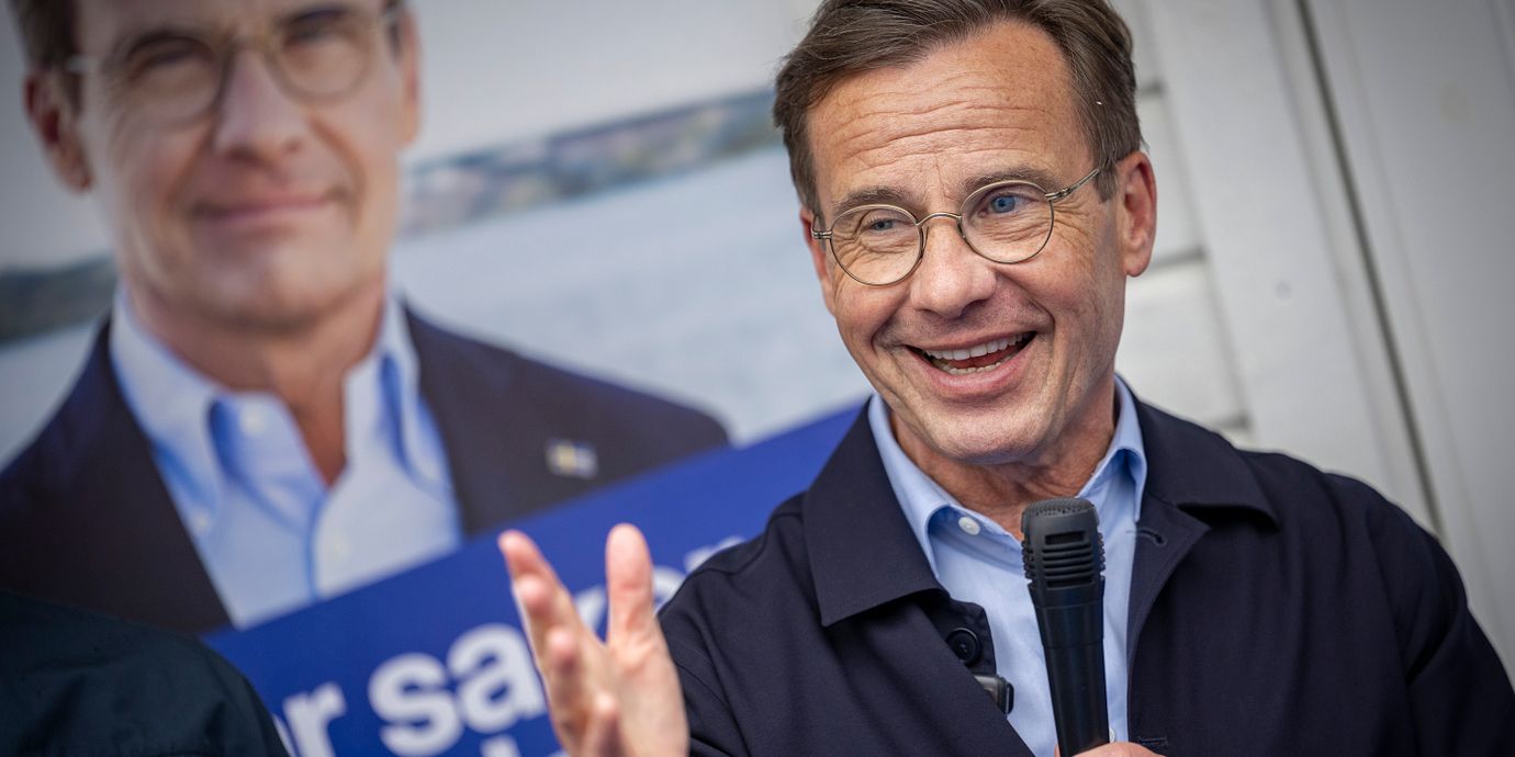 Statsminister Ulf Kristersson.