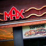 En av Max hamburgerrestauranger.