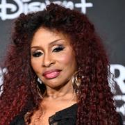 Chaka Khan poses in the press room during the Rock & Roll Hall of Fame Induction Ceremony on Friday, Nov. 3, 2023, at Barclays Center in New York. (Photo by Evan Agostini/Invision/AP)  NYAK593