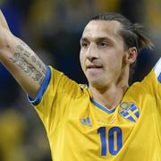 Zlatan Ibrahimovic efter Sveriges 2–1-seger mot Österrike.