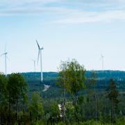 Arkivbild: Jädraås vinkraftspark i Ockelbo kommun