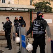 Turkisk polis, arkivbild. Gängtoppen Ismail Abdo greps nyligen i Turkiet.