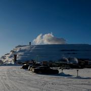 LKAB:s gruva i Kiruna.