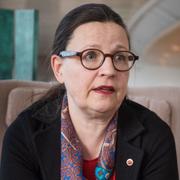 Utbildningsminister Anna Ekström, illustrationsbild från skola.