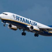Ryanair-plan (Arkivbild)/Skärmavbild över flygets rutt. 