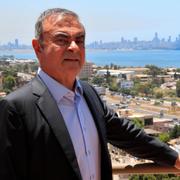 Carlos Ghosn i Dbayeh norr om Libanons huvudstad Beirut i samband med en AP-intervju i veckan.