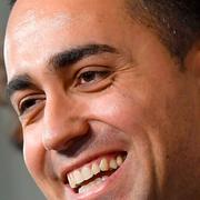 Femstjärnerörelsens ledare Luigi Di Maio tillsammans med partikollegan Giulia Grillo. 