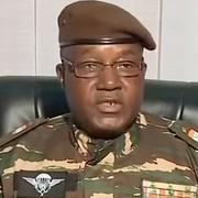 General Abdourahmane Tchiani leder militärjuntan.