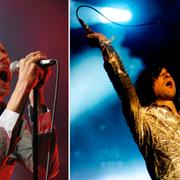 Brett Anderson i Suede och Bobby Gillespie i Primal Scream