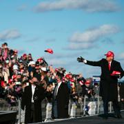 Donald Trump kampanjar i Pennsylvania.