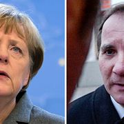 Angela Merkel och Stefan Löfven