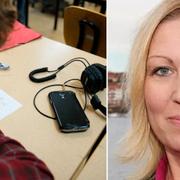 Lärarförbundets ordförande Johanna Jaara Åstrand.