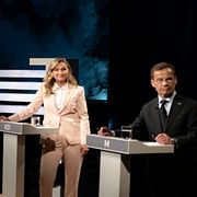 Partiledarna i höstens debatt i Agenda.