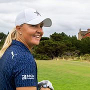Anna Nordqvist  under en tävling tidigare i sommar.