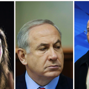 Ayelet Shaked/Benjamin Netanyahu/Moshe Yaalon.