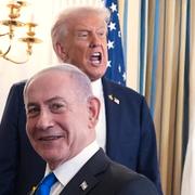 USA:s president Donald Trump efter en presskonferens tillsammans med Israels premiärminister Benjamin Netanyahu i Vita huset i slutet av september.