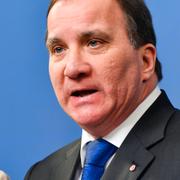 Klimatminister Isabella Lövin (MP) och statsminister Stefan Löfven (S).