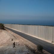 Gränsen mellan Israel och Libanon. Sebastian Scheiner / AP