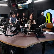 Aftonbladets radiostudio.