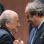 Blatter och Platini. 