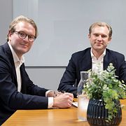 Gustan Andersson och Eric Stussare, Carnegie Fonder.