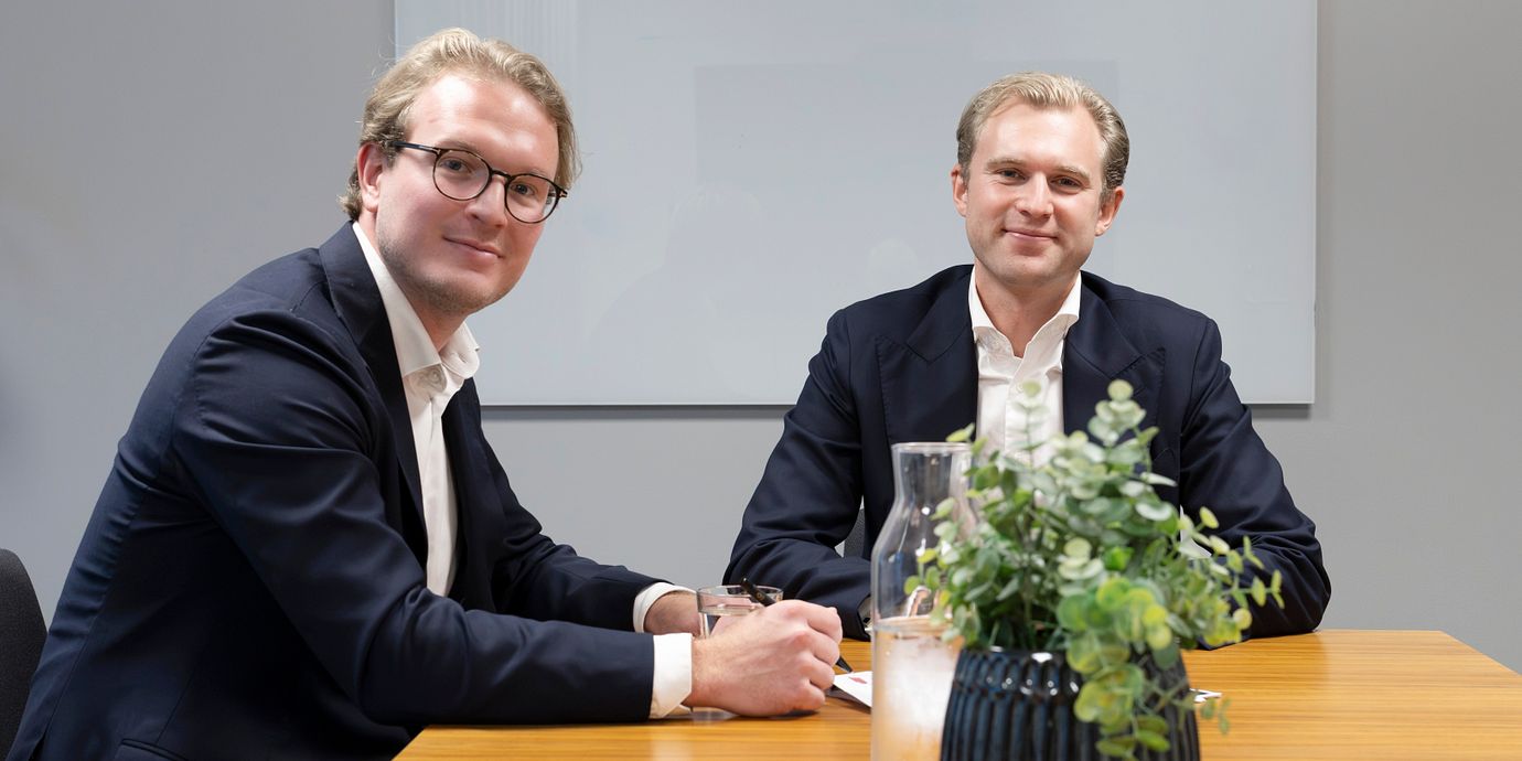 Gustan Andersson och Eric Stussare, Carnegie Fonder.