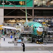 Ett Boeing 737 Max-flygplan.