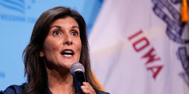 Nikki Haley. Bryon Houlgrave / AP