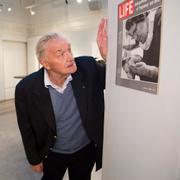 Lennart Nilsson ställde ut på Galler Kontrast i Stockholm, i anledning av 50-årsjubileet för boken ”Ett barn blir till”.