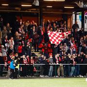 Kalmar FF-supportrar. 