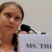 Greta Thunberg.