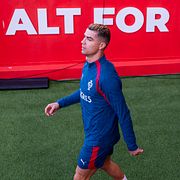 Cristiano Ronaldo i Oslo, 26 september.