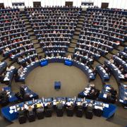 Plenum i EU-parlamentet i Strasbourg.