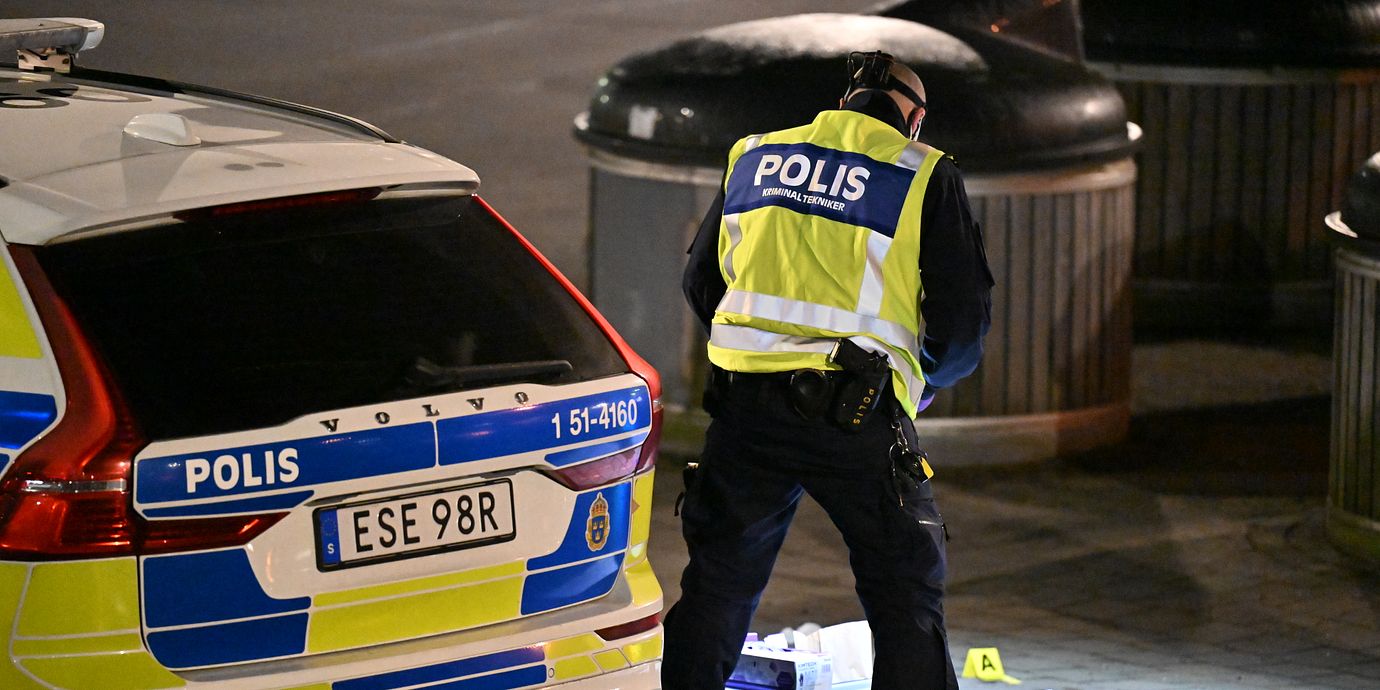 Arkivbild. Polis i Biskopsgården.