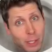 En Sora 2-video som har fått stor visning föreställer Open AI:s vd Sam Altman som rappar inuti en toalettstol. 