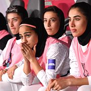 Irans spelare under matchen, 2 mars 2026.