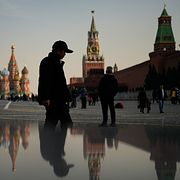 Röda torget i Moskva den 20 mars 2026.