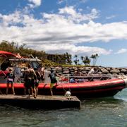 Lahaina på ön Maui ödeslades av en brand. 