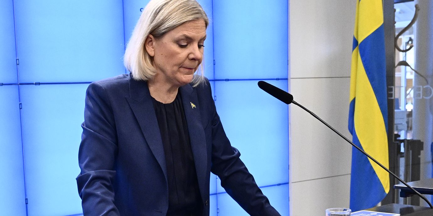 Socialdemokraternas partiledare Magdalena Andersson (S).