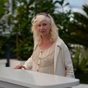 Regissören Catherine Breillat i Cannes.