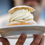 Gräddsemla/räkor