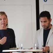  Magdalena Andersson och Ardalan Shekarabi.