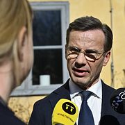 Statsminister Ulf Kristersson.