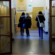 Arkivbild från Schillerska gymnasiet i Göteborg