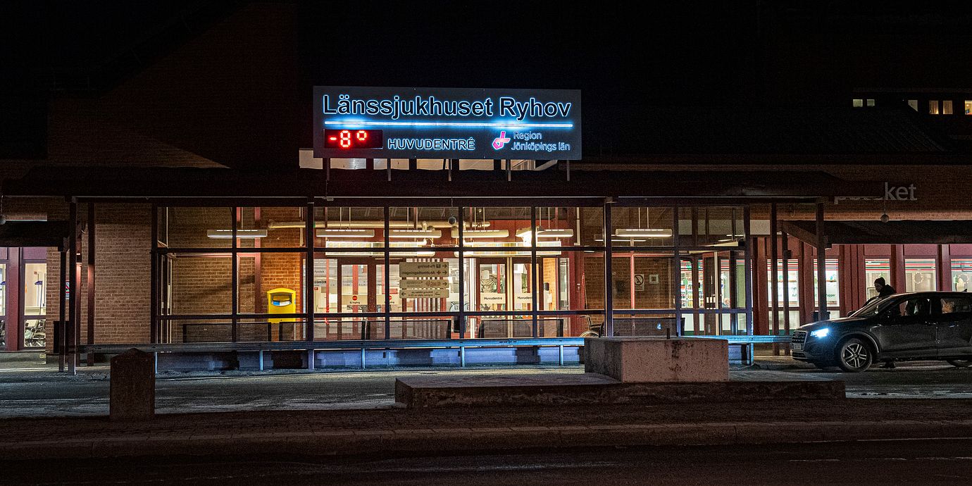 Länssjukhuset Ryhov i Jönköping.