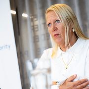 Arkivbild: Anna Nyqvist, kanslichef vid Valmyndigheten i Solna.