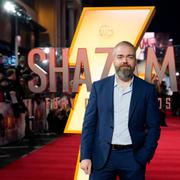 David F Sandberg poses.